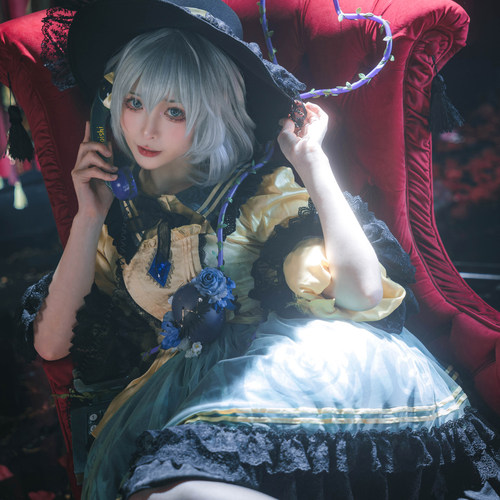 【全款预约】星雨魔法店原创东方Project二设古明地恋cosplay洋服