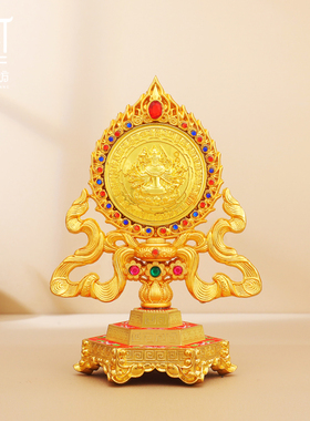 客厅准提镜摆件家居供奉