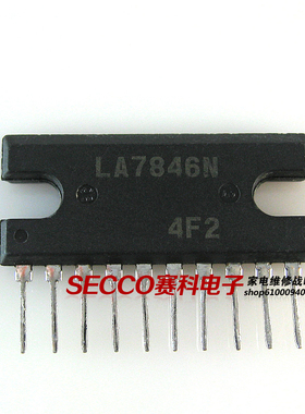 〖原装拆机〗LA7846N LA7846 彩电场输出集成电路 电视机场扫描IC