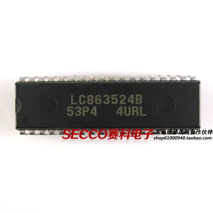 〖原装拆机〗电视机CPU芯片 LC863524B 53P4 IC集成电路 微处理器