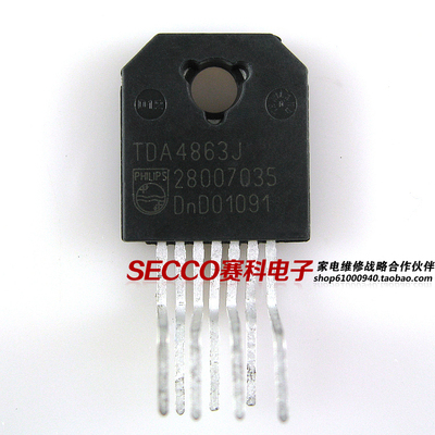 〖原装拆机〗TDA4863J 场扫描集成电路 显示器驱动IC芯片 零配件