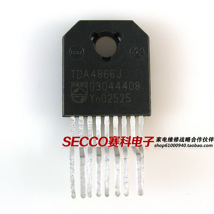 〖原装拆机〗TDA4866J 场扫描集成电路 场输出IC芯片 场块 零配件