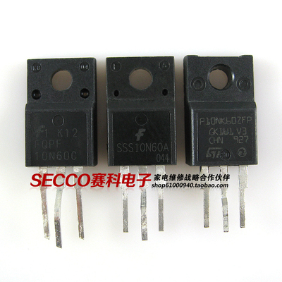 〖原装拆机〗FQPF10N60 SSS10N60A P10NK60ZFP 10NM60N 场效应管