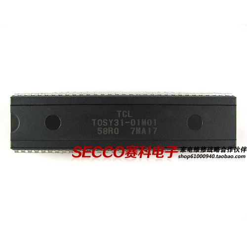 〖原装拆机〗电视机CPU芯片 TOSY31-01M01 58R0 彩电微处理器