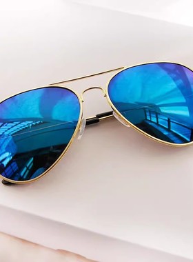 太阳镜男女士墨镜明星同款复古眼镜开车驾驶员蛤蟆镜飞行员30256