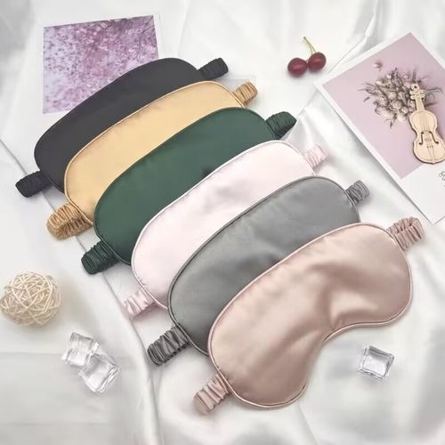 眼罩遮光睡眠专用真丝冰丝缓解眼疲劳冰袋冰热敷女生睡觉眼镜罩