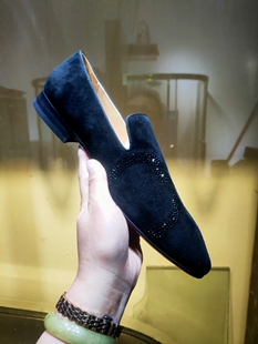 欧美AGZ CL水钻男鞋奥钻低帮红底皮鞋休闲运动板鞋时尚单鞋绅士鞋