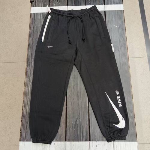 正品NIKE耐克男加绒保暖训练休闲跑步健身收口针织长裤FB1834-010