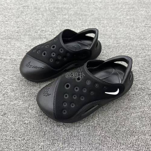 正品耐克Nike儿童一脚蹬沙滩涉水溯溪速干日常休闲凉拖鞋 FN0876