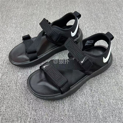正品Nike/耐克 男女夏季新款溯溪涉水透气魔术贴沙滩鞋DJ6605-001