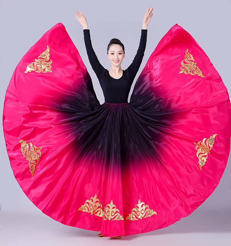 定制练习裙维族演出服饰新疆舞蹈