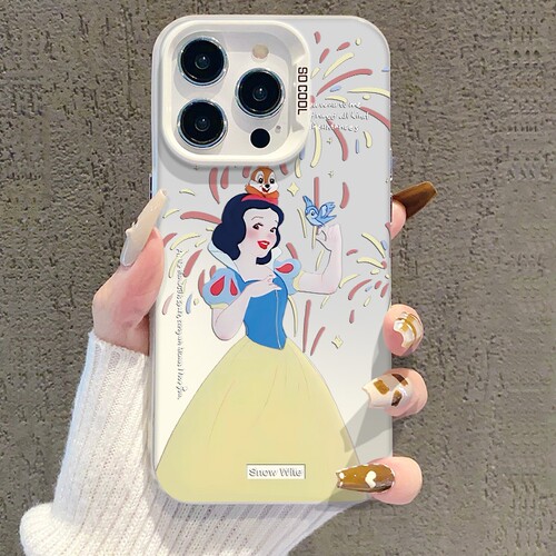 彩虹白雪公主适用iphone16promax