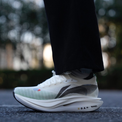 李宁LiNing李宁飞电5 ELITE轻量高回弹低帮体考跑步鞋男款