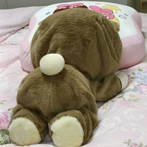 40cm娃衣连体爬服冬日萌棕卡卡