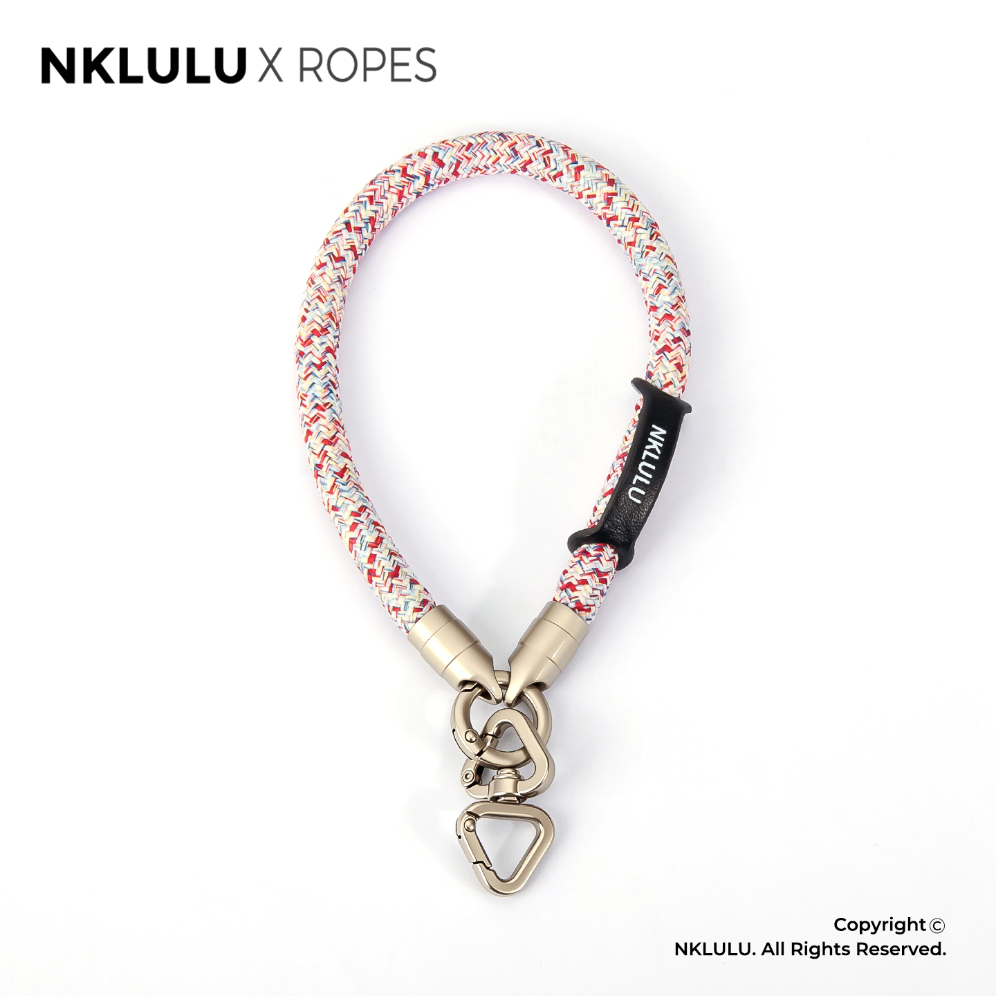 NKLULU韩系手机挂绳短款防丢手腕绳挂绳手机钥匙链挂件男女礼物