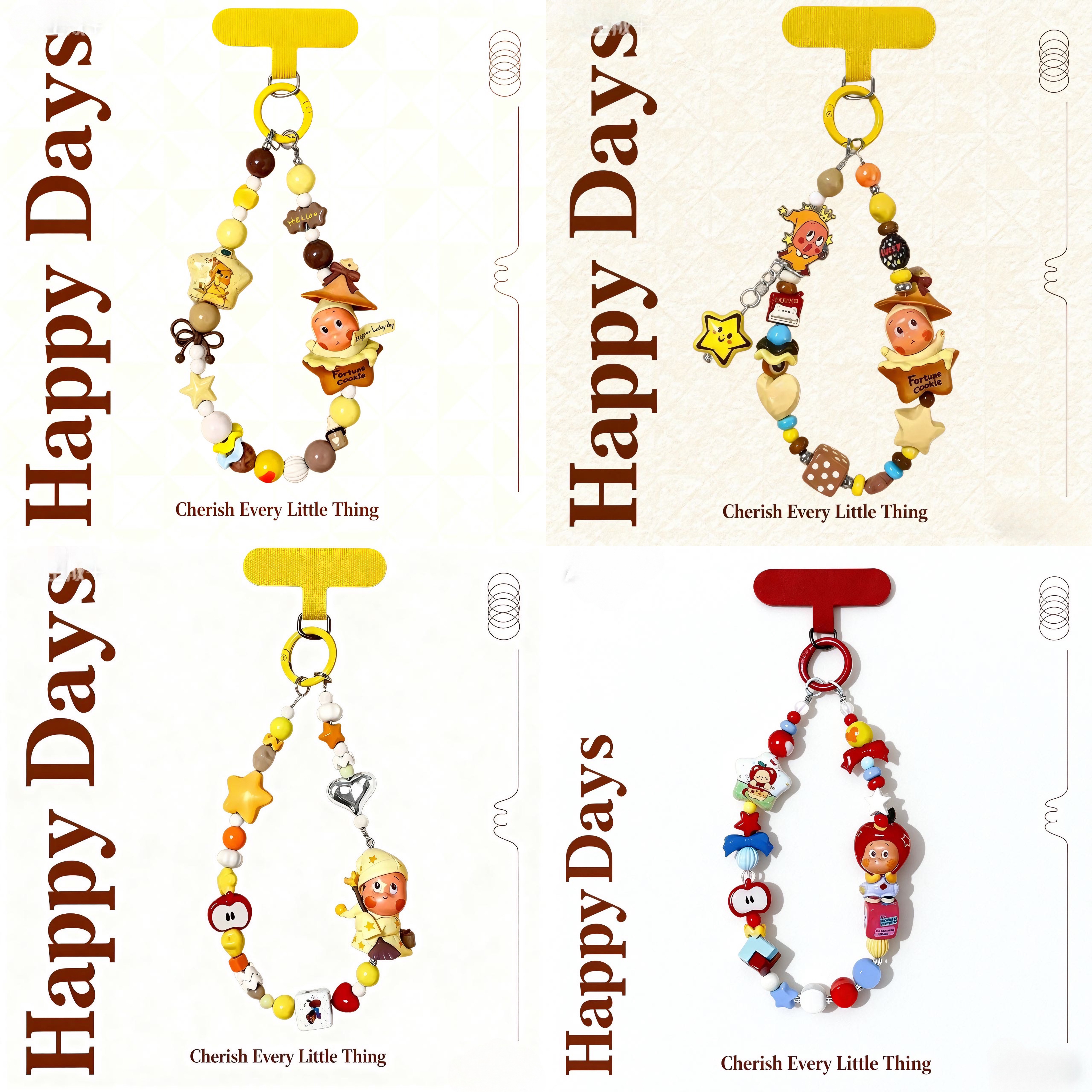 星星人手机链独特好看的手机挂件