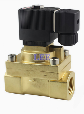 00134590 G1/2电磁阀5404常闭12MM孔黄铜阀体24VDC