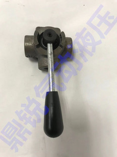 三位三通手动转阀 DF3 VIE3/8 多路切换阀 两位六通电磁换向阀