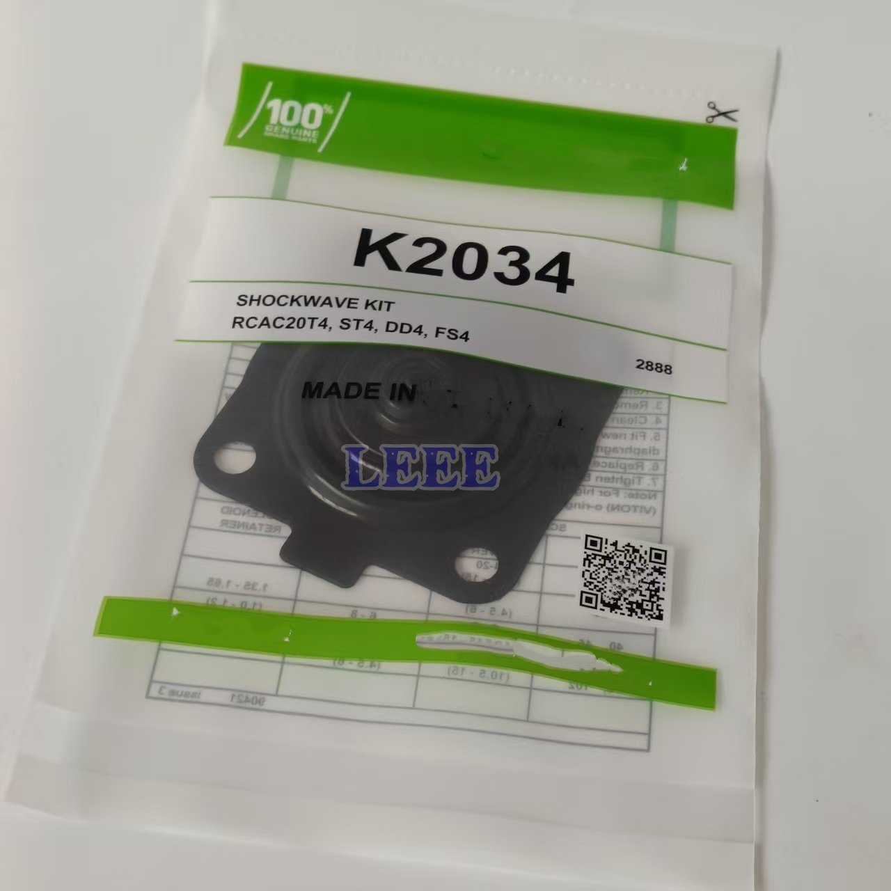 PRETTY GOYEN K2034 3/4寸 膜片维修包 RCAC20T4/ST4/DD4/FS4