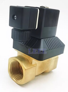 Burket5281系列宝德电磁阀G1/2 G3/4 G1 G2 2/2通常闭 黄铜阀体