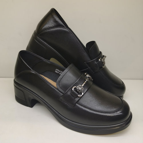 蜘蛛王女鞋真皮软底防滑工作鞋