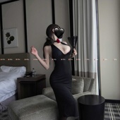 趣味衣服风情万种吊带连体裙女御姐轻熟绝美套装 RTSL 不能见人