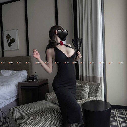 RTSL:不能见人的趣味衣服风情万种吊带连体裙女御姐轻熟绝美套装