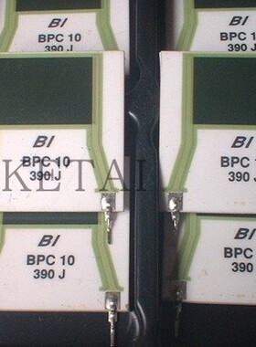 BPC10390J  IRC TT  BI进口厚膜电阻 BPC 10W 39R 39欧   5% 20mm