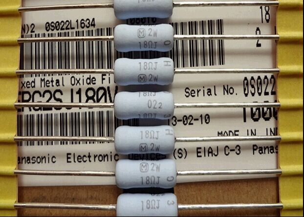 ERG-2SJ180V   金属氧化物电阻器 18 Ohms 2W 5% 原装现货
