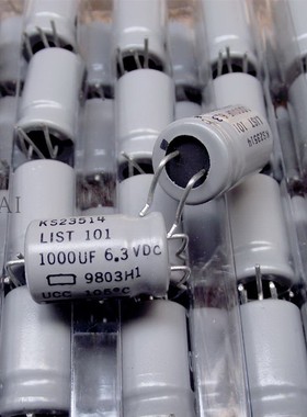 黑金刚化工UCC LIST思碧铝电解电容 KS23514 6.3V 1000UF 13X20