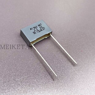 薄膜电容器R60 2.2uF R60DI42205030J 63V 15mm MKT进口KEMET