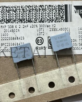 BFC233868423 安规电容300V0.0022uF  2n2  MKP3386 Y2 vishay BC