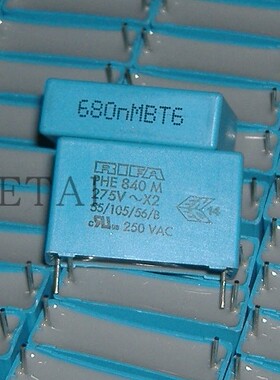 RIFA PHE840M 680NF 275VAC 0.68UF 275V X2 684 安规电容27.5MM