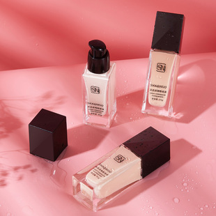 李佳琪推荐 学生粉底霜 粉底液遮瑕霜防水不脱妆气垫BB霜打底棒保湿