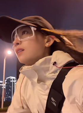 透明骑行眼镜日夜两用可变色运动防风夜骑护目眼镜登山户外偏光镜