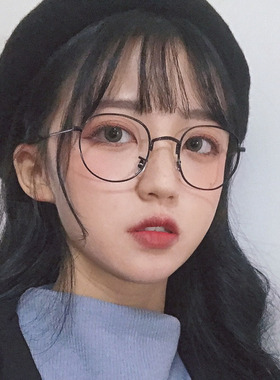 ulzzang韩版潮复古原宿风女眼镜框ins素颜神器近视有度数韩国文艺