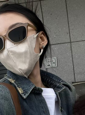 复古茶色墨镜女小方框