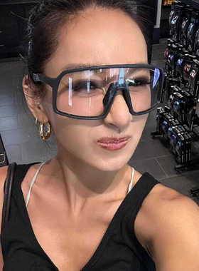 大框防风夜晚骑行眼镜女骑行墨镜