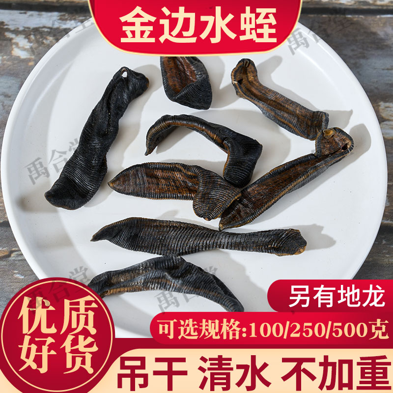 正品不加重清水水蛭四川50g/100g