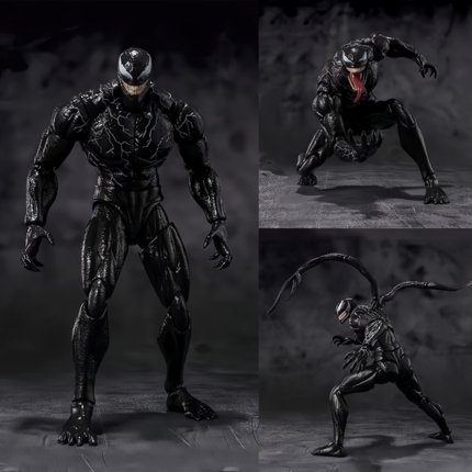 shf电影版毒液3最后一舞蜘蛛侠手办特工手办关节可动玩具模型礼物