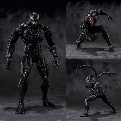 shf毒液3最后一舞蜘蛛侠手办玩具