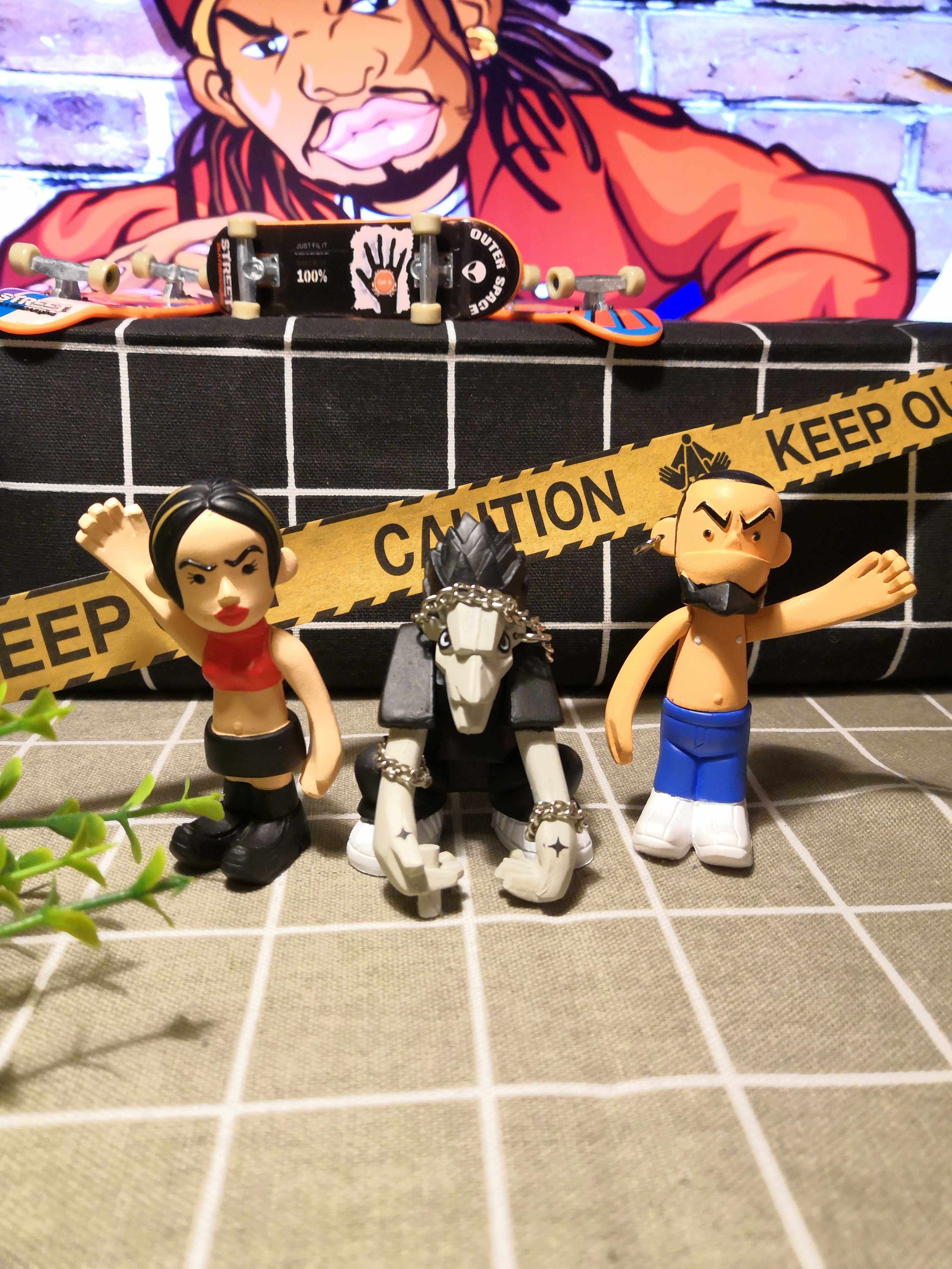 大飞 外单michael lau米高刘 正版潮流街头手办人偶车模原盒出口