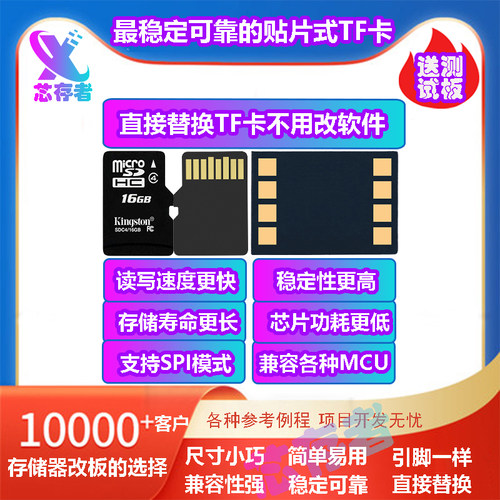 芯存者国产SDNAND替代进口首选