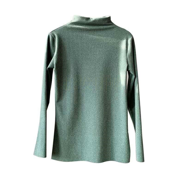 秋冬阳离子打底衫半高领