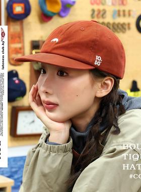 春秋新款韩版女户外遮阳棒球帽男旅游百搭刺绣防晒休闲时尚鸭舌帽