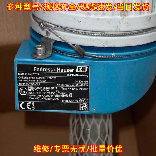 TR63-EDABD1X22C20 温度传感器 工业防爆测温探头议价维修