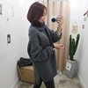 2018 Autumn and winter Korean Edition Easy Mid length version Jumpers Lazy thickening Socket High collar sweater Sweater