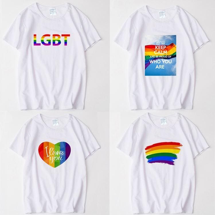 lesbia彩虹同志情侣装同性恋GAY衣服尊重跨性别者LGBT短袖T恤男女在类目 男装, T恤中 - 来自Buy2taobao.com提供专业的淘宝代购服务