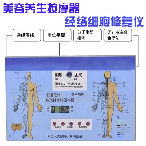 DDS生物电理疗经络电疗仪器养生仪脉冲酸碱平家用华林经络疏通仪