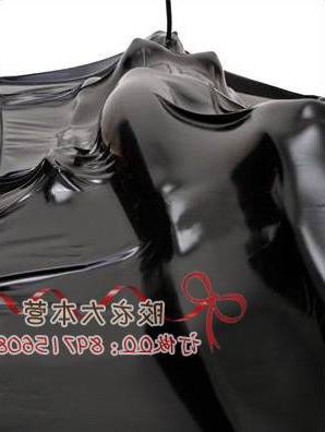 睡袋乳胶含管支架抽真空乳胶束缚窒息全包紧身 包邮乳胶真空床oth